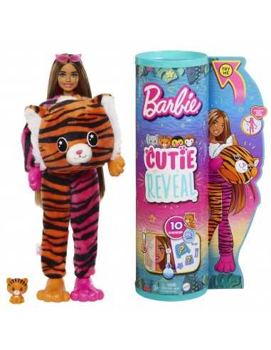 Barbie Cutie Reveal Tigre fashion doll - MAGHKP97/HKP99 | Futurartb2b Ingrosso Giocattoli