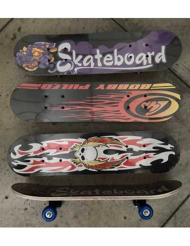 Skateboard 60 cm - 3 colori - DED12265 | Futurartb2b Ingrosso Giocattoli