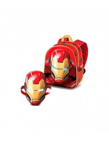 Iron Man Zaino Asilo 3D con maschera - KAR05635 | Futurartb2b Ingrosso Giocattoli