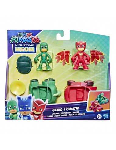 PJ MASKS AUTO DA CORSA GEKO E GUFETTA - FICF3671 | Futurartb2b Ingrosso Giocattoli