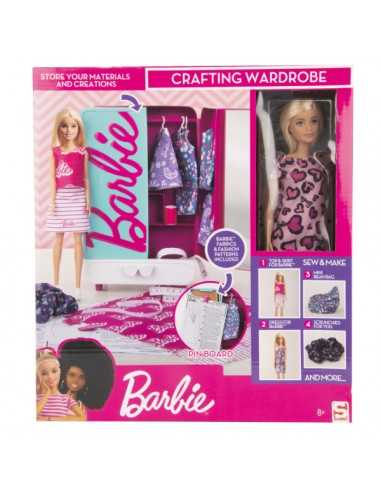 Barbie Crea il tuo Guardaroba con bambola - FIC06655 | Futurartb2b Ingrosso Giocattoli