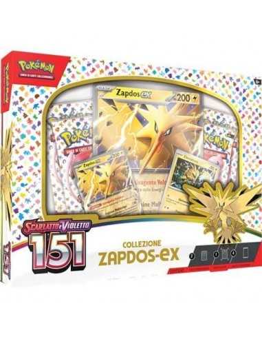 POKEMON - SCARLATTO E VIOLETTO 151 - COLLEZIONE ZAPDOS EX ITA - GAMPK60362 | Futurartb2b Ingrosso Giocattoli