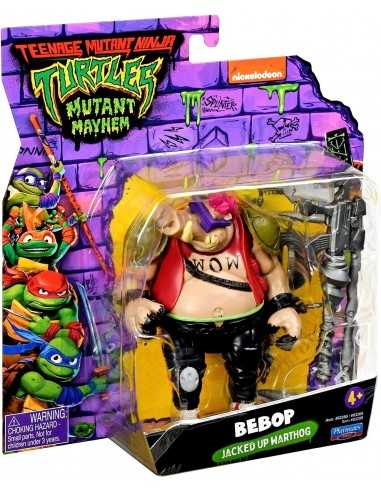 Tartarughe Ninja Mutant Mayhem - Blister Bebop - GIOTU805100-7 | Futurartb2b Ingrosso Giocattoli