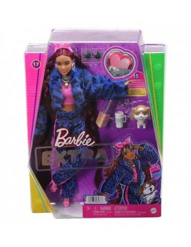 Barbie Extra fashion doll con pelliccia blu 17 - TOYGRN27/HHN09 | Futurartb2b Ingrosso Giocattoli