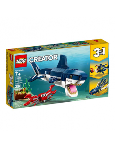 Lego 31088 creature degli abissi - LEG6250777 | Futurartb2b Ingrosso Giocattoli