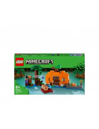 Lego Minecraft 21248 La fattoria delle zucche - LEG6425596 | Futurartb2b Ingrosso Giocattoli