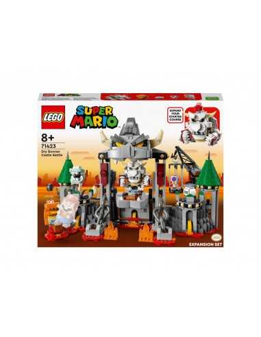 Lego Super Mario 71423 Pack di espansione Battaglia al castello di Skelobowser - LEG6425893 | Futurartb2b Ingrosso Giocattoli