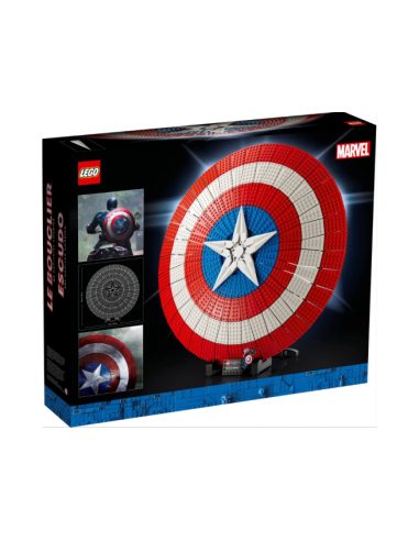 Lego Marvel 76262 Lo scudo di Captain America - LEG6427755 | Futurartb2b Ingrosso Giocattoli