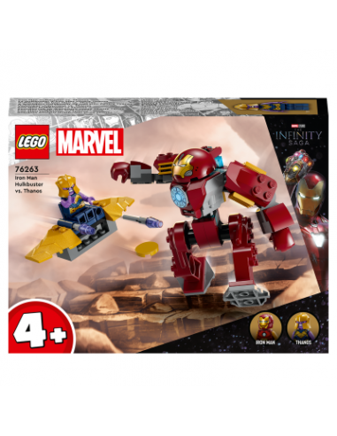 Lego Marvel 76263 Iron Man Hulkbuster vs. Thanos - LEG6427757 | Futurartb2b Ingrosso Giocattoli