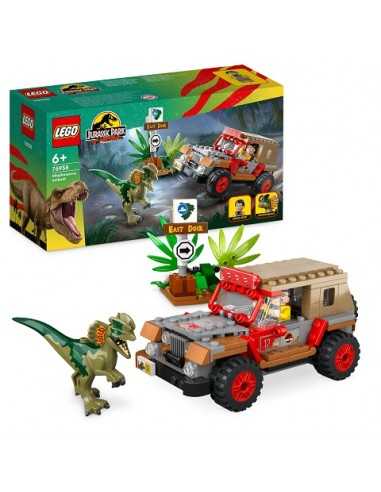 Lego Jurassic World 76958 L agguato del Dilofosauro - LEG6427968 | Futurartb2b Ingrosso Giocattoli