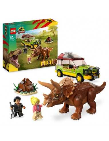 Lego Jurassic World 76959 La ricerca del Triceratopo - LEG6427970 | Futurartb2b Ingrosso Giocattoli