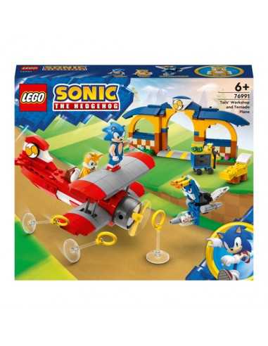 Lego Sonic 76991 Laboratorio di Tails e Aereo Tornado - LEG6427599 | Futurartb2b Ingrosso Giocattoli