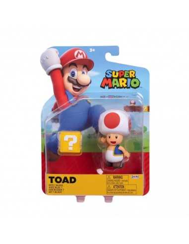 Super Mario Personaggio Toad con cubo 11 cm - JAK417821 | Futurartb2b Ingrosso Giocattoli