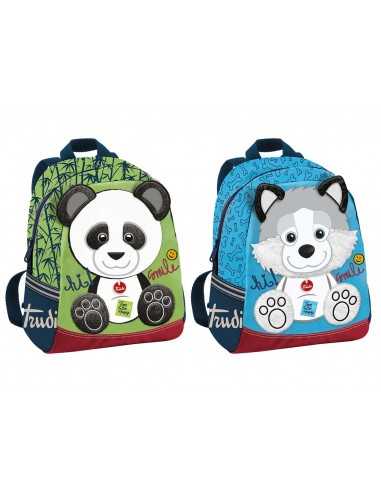 Trudi Zaino Asilo trudi panda o Husky - ROU29638 | Futurartb2b Ingrosso Giocattoli