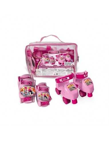 PRINCESS BORSA CON PATTINI E PROTEZIONI - GRAPR00013 | Futurartb2b Ingrosso Giocattoli