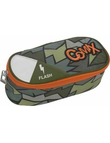 Astuccio ovale comix flash broken camouflage - PAN65601 | Futurartb2b Ingrosso Giocattoli