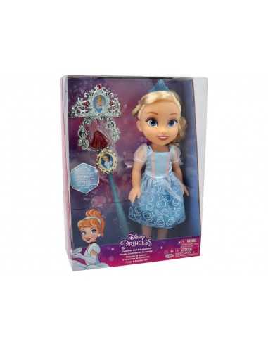 Disney Princess - Bambola Cenerentola 35cm Toddler con accessori - MAG21340 | Futurartb2b Ingrosso Giocattoli