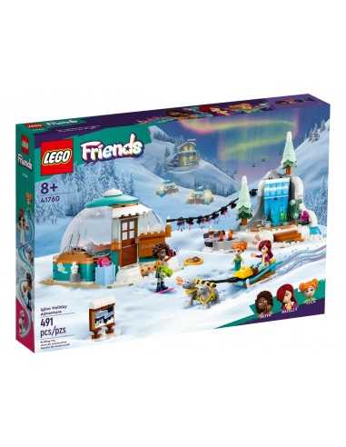 Lego Friends - 41760 Vacanza in igloo - LEG6440284 | Futurartb2b Ingrosso Giocattoli