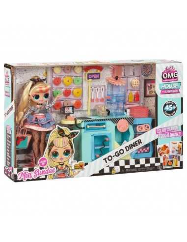 LoL Surprise Snack bar to go playset con fashion doll - MGA119449EUC | Futurartb2b Ingrosso Giocattoli