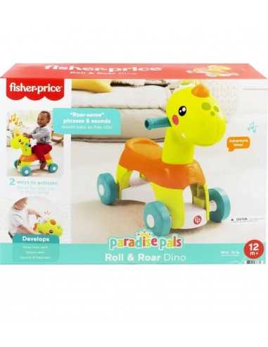 Fisher-Price Roll Eroar Dino cavalcabile - FICGYN00 | Futurartb2b Ingrosso Giocattoli