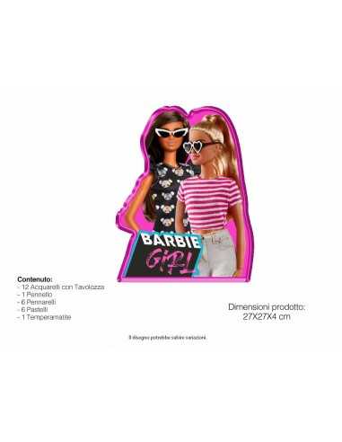 Barbie kit da colorare valigetta - MCBR0830 | Futurartb2b Ingrosso Giocattoli