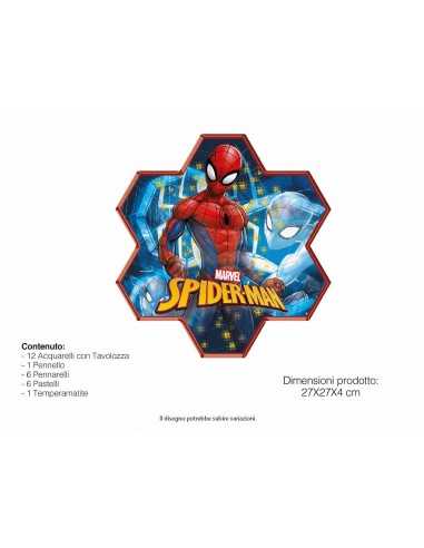 Spider Man kit da colorare valigetta - MCSP0830 | Futurartb2b Ingrosso Giocattoli