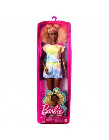 Barbie - fashionistas 180 bambola Afroamericana con vestito multicolor - TOYFBR37/HBV14 | Futurartb2b Ingrosso Giocattoli