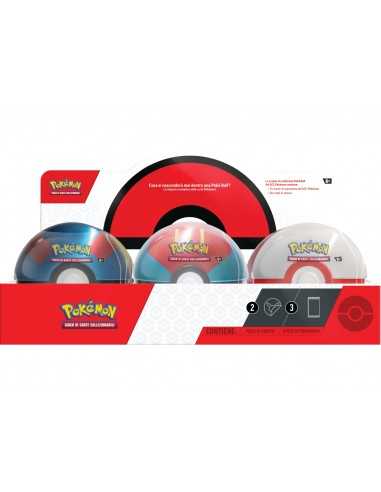 Pokemon Tin Poke Ball 5 modelli - GAMPK60307 | Futurartb2b Ingrosso Giocattoli