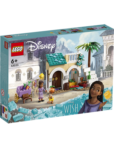 Lego Disney Wish 43223 Asha nella Citta Rosas - LEG6427586 | Futurartb2b Ingrosso Giocattoli