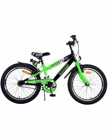 Volare Sportivo Bici 20" verde - ALB22115 | Futurartb2b Ingrosso Giocattoli