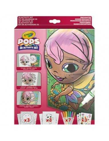 Set attivita personaggi incantati 3D pops - CRA04-2801 | Futurartb2b Ingrosso Giocattoli