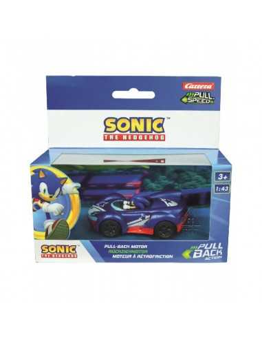 Sonic veicolo blu star pull speed - CAR17361 | Futurartb2b Ingrosso Giocattoli