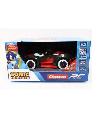 Sonic auto Shadow nera Radocomandata scala 1:18 2,4Ghz - CAR370301062 | Futurartb2b Ingrosso Giocattoli