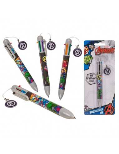 Penna Avengers con 6 colori - OTB29/2709 | Futurartb2b Ingrosso Giocattoli