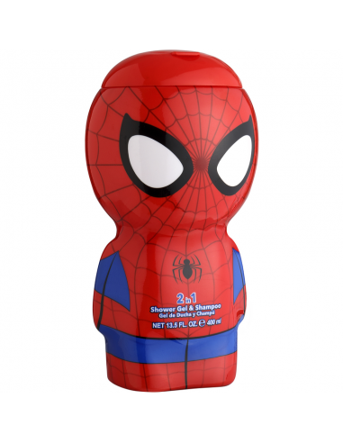 Eau Spider Man Bagnoschiuma E Shampoo 400ml 2D - IBSP008727 | Futurartb2b Ingrosso Giocattoli