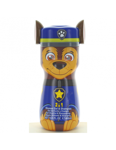 Eau Paw Patrol Chase Bagnoschiuma E Shampoo 400ml 2D - IBSP6336 | Futurartb2b Ingrosso Giocattoli