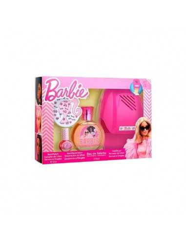 Barbie Confezione con Profumo Edt 50 Ml - Smalto - Decorazioni Unghie - Lampada Unghie - IBSP009423 | Futurartb2b Ingrosso Gi...