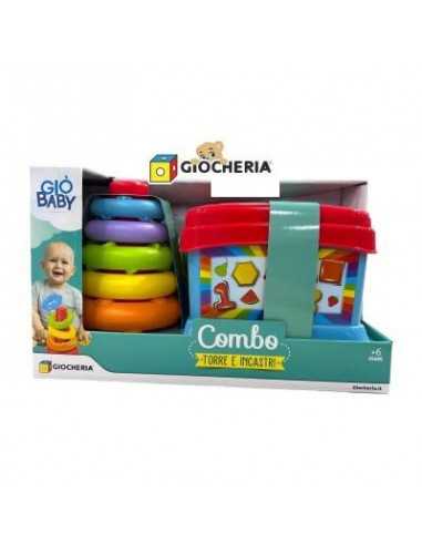 Gio baby combo torre incastri - GIOGGI230248 | Futurartb2b Ingrosso Giocattoli