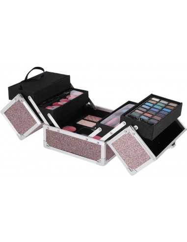 Causelle Bauletto trousse rosa multi glitter make-up - FIC60752 | Futurartb2b Ingrosso Giocattoli