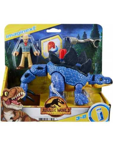 Imaginext stegosaurus con personaggio - MAGGVV65/GVV64 | Futurartb2b Ingrosso Giocattoli