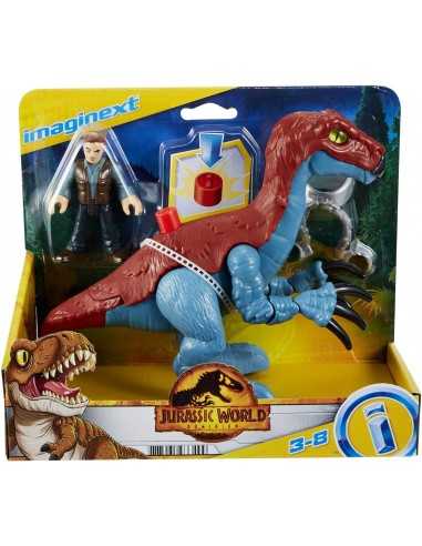 Imaginext Therizinosaurus con personaggio - MAGGVV65/GVV63 | Futurartb2b Ingrosso Giocattoli