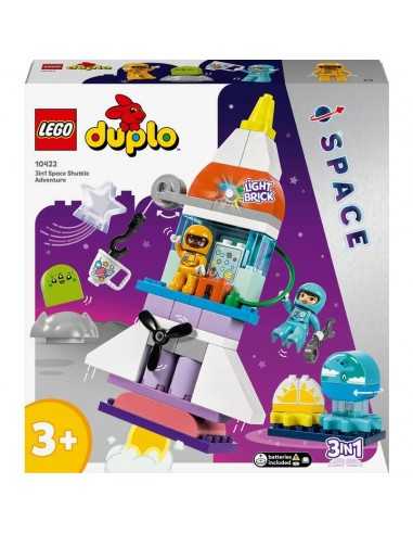 Lego Duplo 10422 Avventura dello Space Shuttle 3 in 1 - LEG6470483 | Futurartb2b Ingrosso Giocattoli