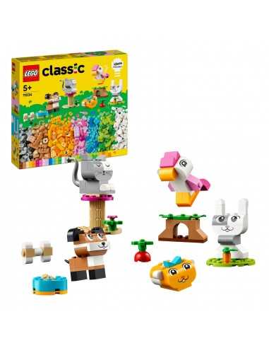 Lego Classic 11034 Animali domestici creativi - LEG6470350 | Futurartb2b Ingrosso Giocattoli