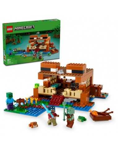 Lego Minecraft 21256 La Casa-rana - LEG6470597 | Futurartb2b Ingrosso Giocattoli