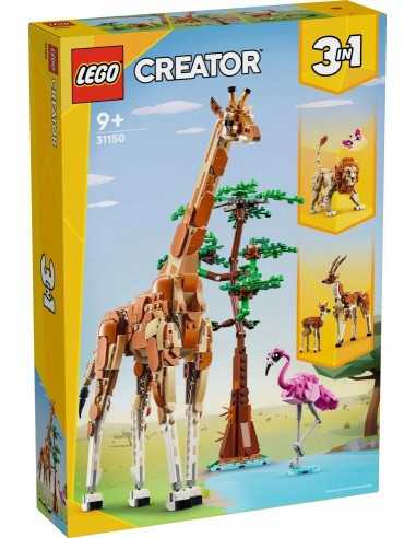 Lego Creator 31150 Animali del safari - LEG6470626 | Futurartb2b Ingrosso Giocattoli