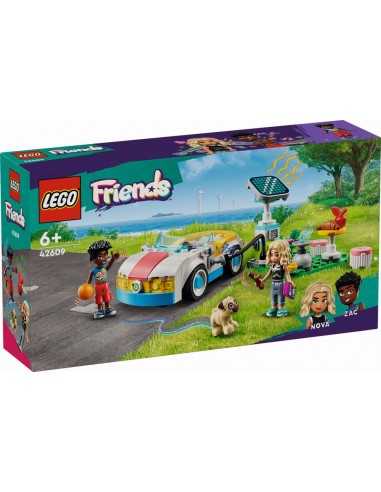 Lego Friends 42609 Auto elettrica e caricabatterie - LEG6470676 | Futurartb2b Ingrosso Giocattoli