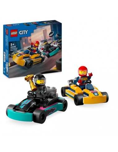 Lego City 60400 Go-kart e piloti - LEG6465019 | Futurartb2b Ingrosso Giocattoli