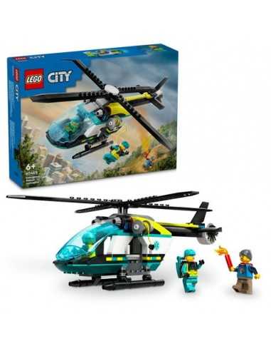 Lego City 60405 Elicottero di soccorso di emergenza - LEG6465029 | Futurartb2b Ingrosso Giocattoli