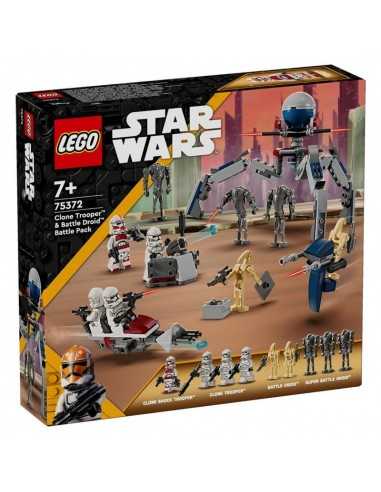 Lego Star Wars 75372 Battle PACK Clone TrooperTM e Battle Droid - LEG6470417 | Futurartb2b Ingrosso Giocattoli