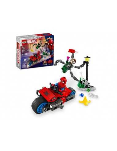 Lego Marvel 76275 Inseguimento sulla moto: Spider-Man vs. Doc Ock - LEG6471500 | Futurartb2b Ingrosso Giocattoli